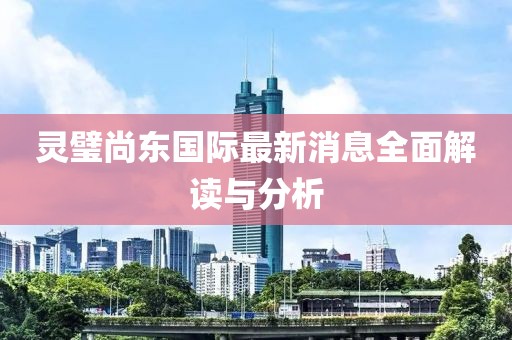 靈璧尚東國(guó)際最新消息全面解讀與分析