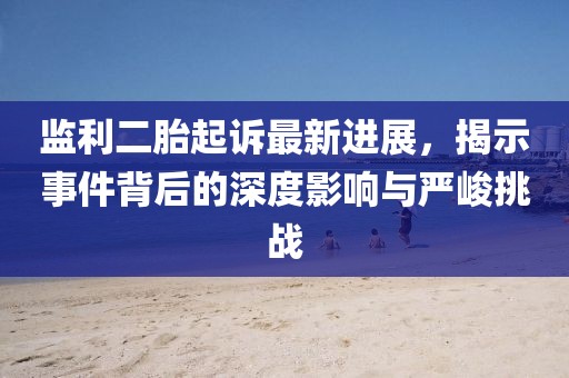 監(jiān)利二胎起訴最新進(jìn)展，揭示事件背后的深度影響與嚴(yán)峻挑戰(zhàn)