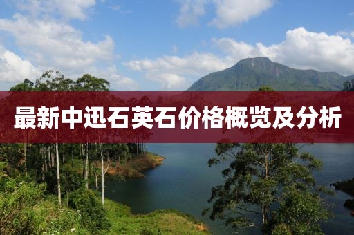 最新中迅石英石價格概覽及分析